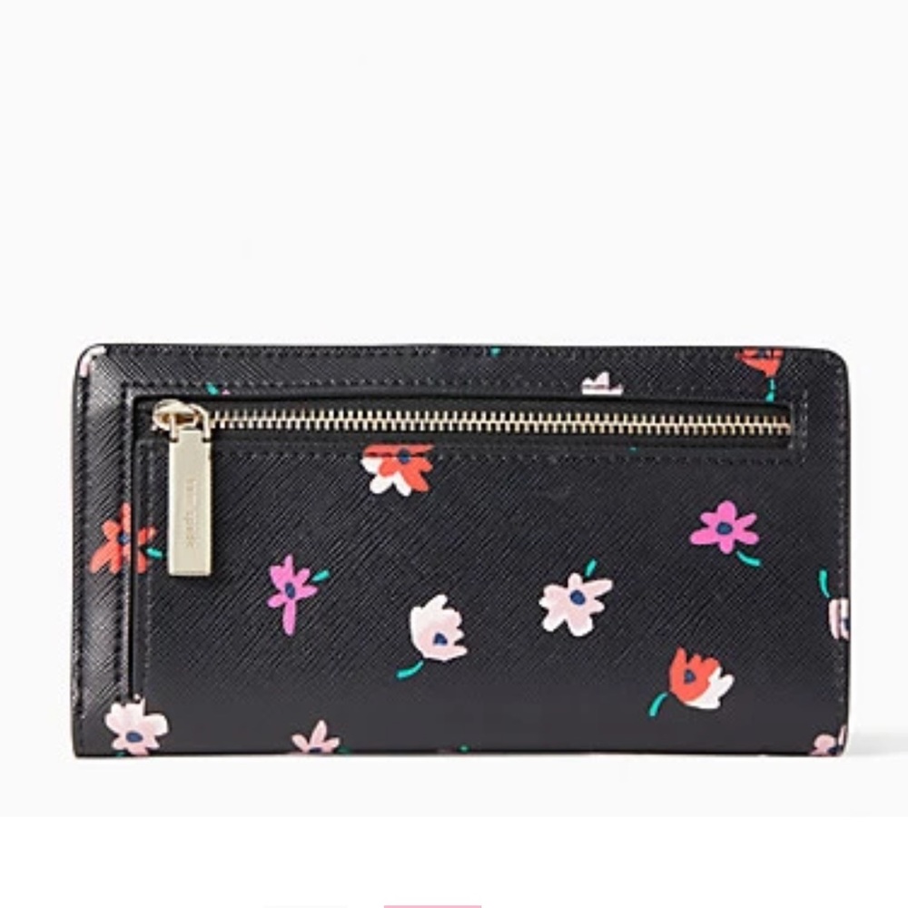 Kate Spade staci large slim bifold wallet - Picture 2 of 7